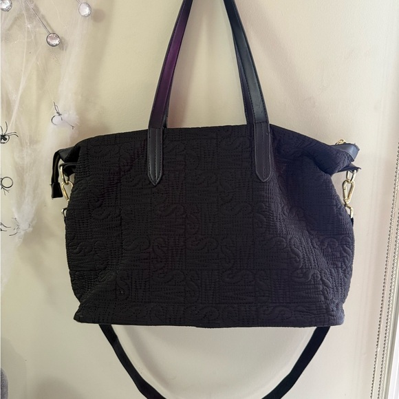 Steve Madden Textured Black Tote Bag - Picture 8 of 16